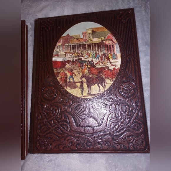 The Rivermen & The Townsmen Leatherette Embossed Hardcover Time Life Books - Picture 3 of 14